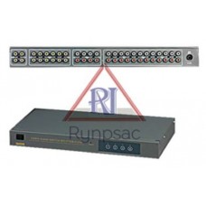 Amplificador Switch audio y video 4 ent. 12 salidas